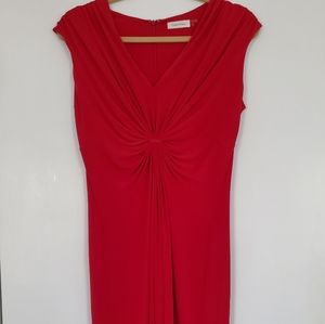 Red Calvin Klein Dress